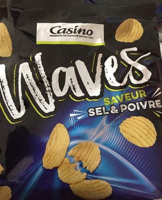 Waves saveur Sel & Poivre front packaging