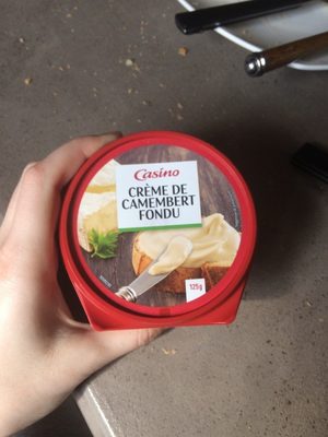 Crème de camembert fondu