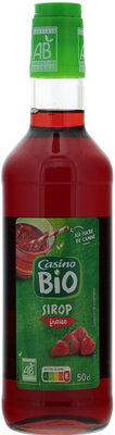 Sirop de fraise BIO