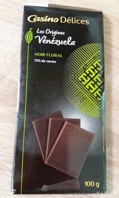 Chocolat noir 72% Vénézuela