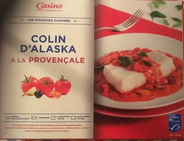 Colin d'Alaska à la provençale front packaging