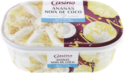 Ananas Noix de coco - sauce à l'ananas & noix de coco râpée