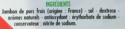 Jambon supérieur DD 6 tranches VPF