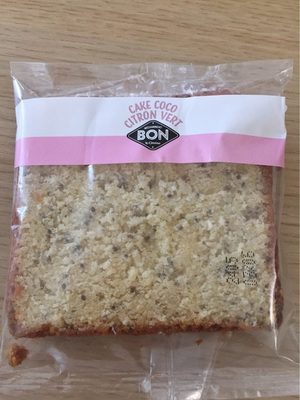 Cake coco citron vert