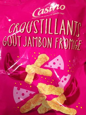 Croustillants goût Jambon Fromage