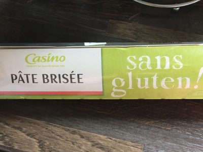 Pâte brisée sans gluten