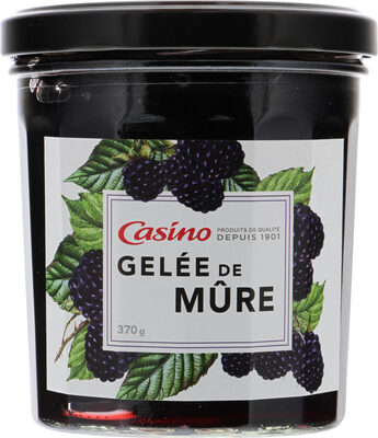 Gelée de mûres front packaging