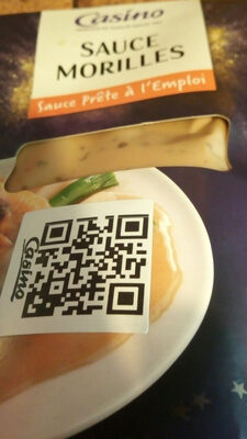 sauce morilles front packaging