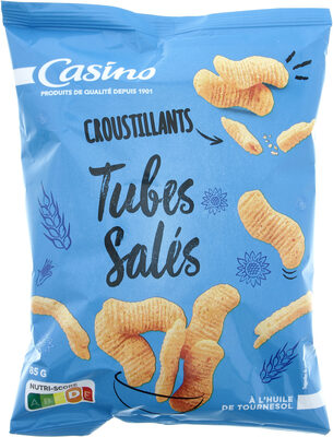 Tubes salés front packaging