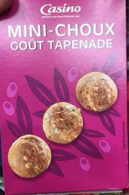 Mini-choux goût Tapenade