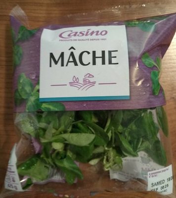Mâche front packaging