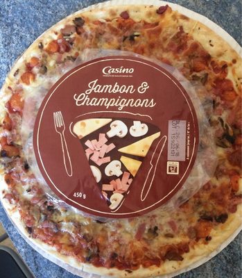 Pizza jambon champignons
