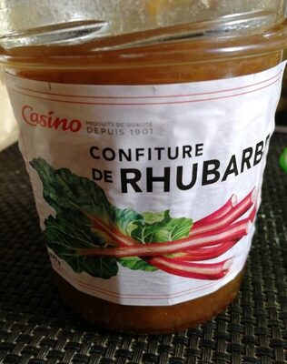 Confiture de rhubarbe
