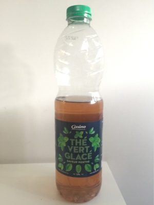 Thé vert glacé ( saveur menthe )