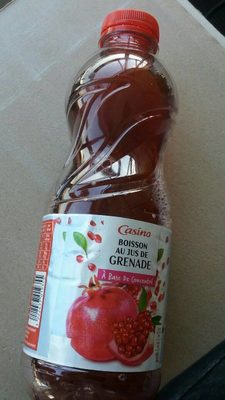 Boisson grenade à base de concentré