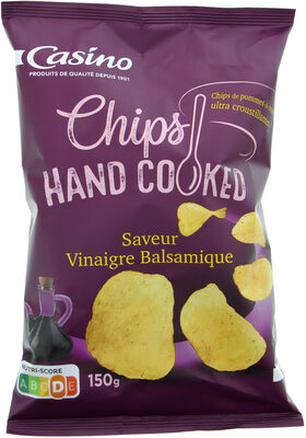 Chips Hand cooked saveur vinaigre balsamique