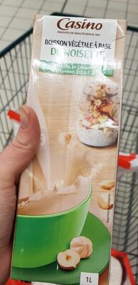 Boisson végétale noisette