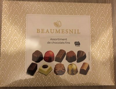 Assortiment de chocolats fins