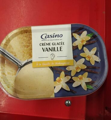 Crème glacée Vanille
A la vanille de Madagascar