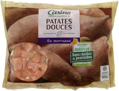 Patates douces en morceaux