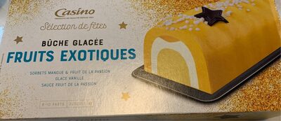 Bûche glacée Fruits exotiques