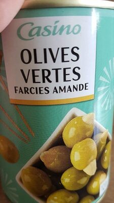 Olives vertes fourrées aux amandes