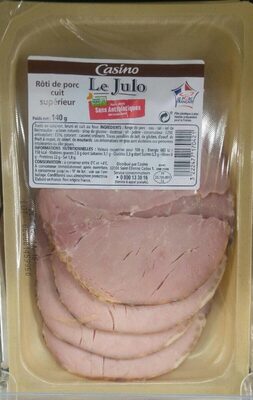 Le Julo Rôti de porc cuit supérieur