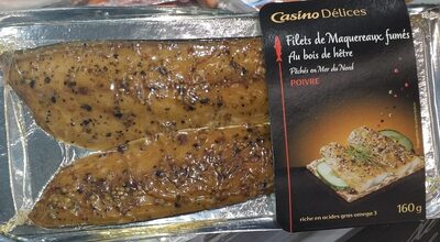 Filets de maquereau fumé