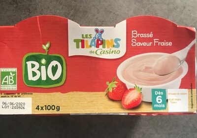 Brassé saveur fraise