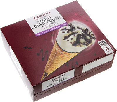 Glace Vanille cookie dough