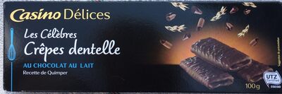 Les célèbres crêpes dentelles