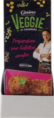 Preparation pour galette céréales