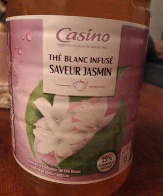 Thé blanc infusé saveur jasmin