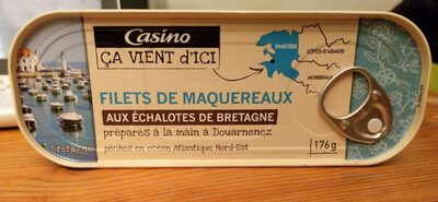 Filets de maquereaux aux échalotes de Bretagne CVI
