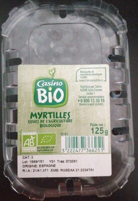 Myrtilles casino bio
