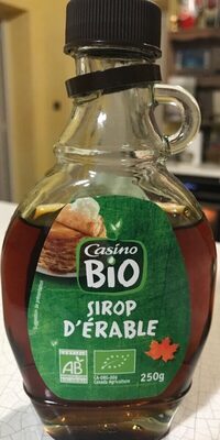 Sirop d'érable BIO