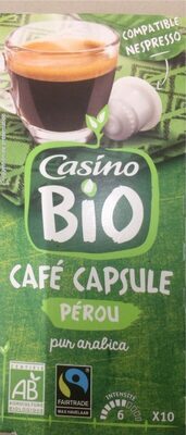 Café capsule pérou