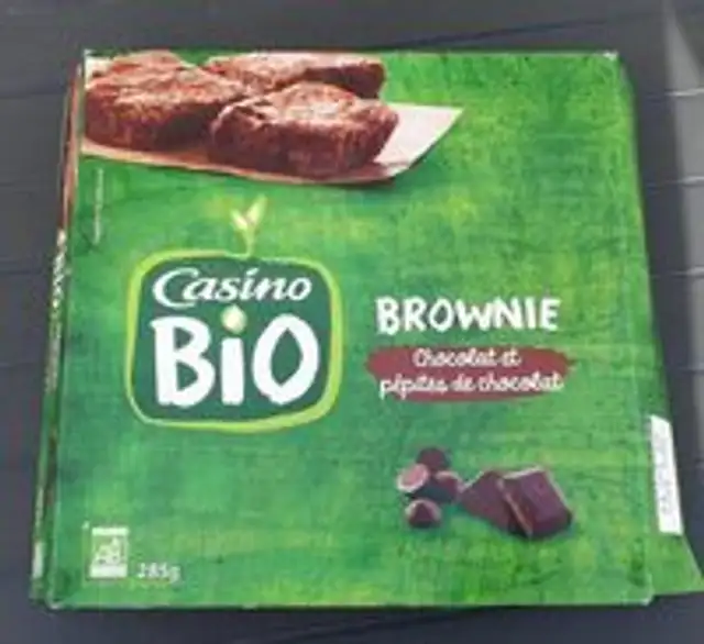 Brownie chocolat et pépites de chocolat