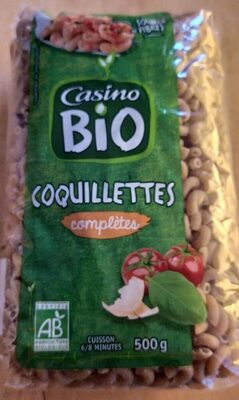 Coquillettes complètes front packaging