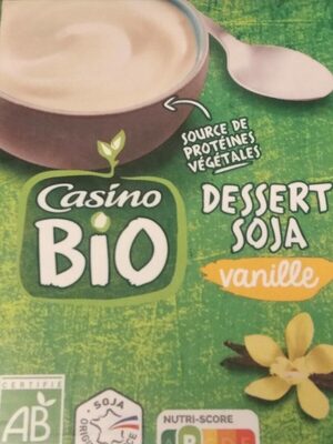 Dessert soja vanille