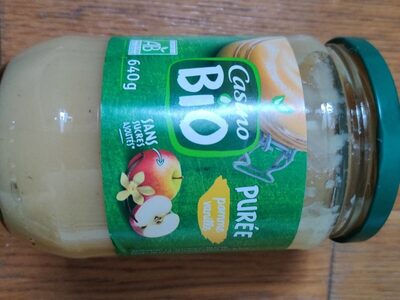 Purée pomme vanille BIO SANS SUCRES AJOUTES