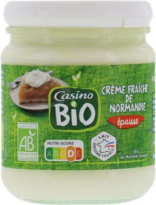 Crème fraîche de Normandie Epaisse BIO