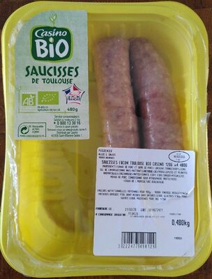 Saucisses de toulouse