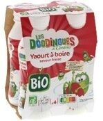 Yaourt à boire bio fraise