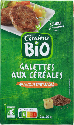 Galettes sarrasin emmental Bio