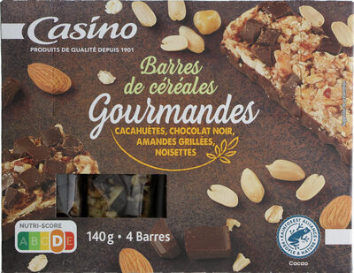 Barres de céréales Gourmandes