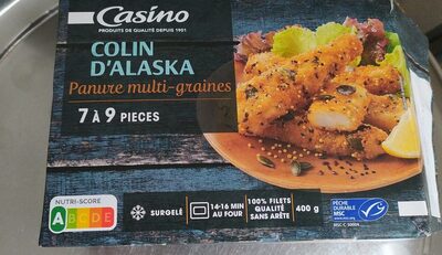 Colin d'Alaska Panure Graines