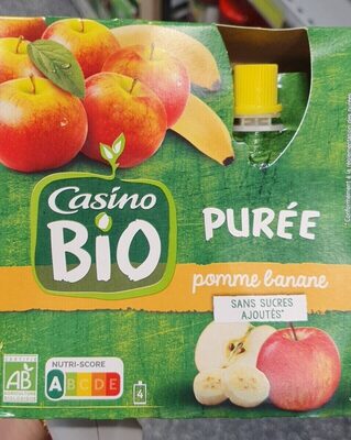 Compotes gourdes pomme banane