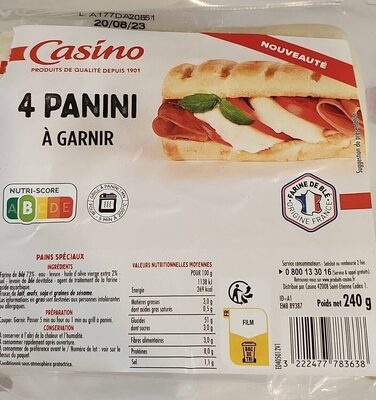 Panini à garnir