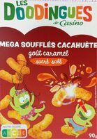 Mega soufflés cacahuètes goût caramel